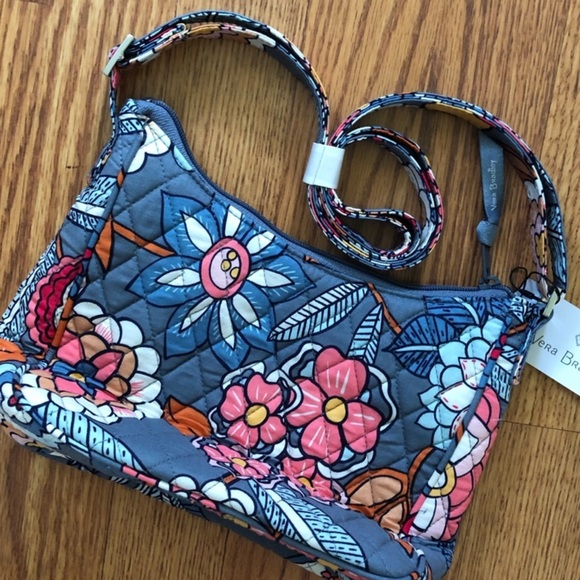 Vera Bradley Handbags - Vera Bradley Mini Andi Crossbody Tropical Evening